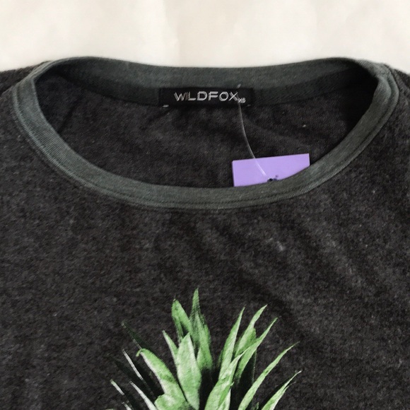 NWT Wildfox Party Pineapple Sweatshirt - Picture 4 of 6